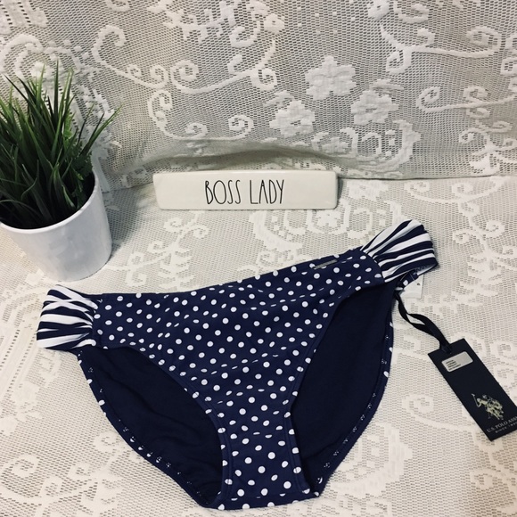 U.S. Polo Assn. Other - US Polo Ladies Polka Dot Bikini Swimwear NWT